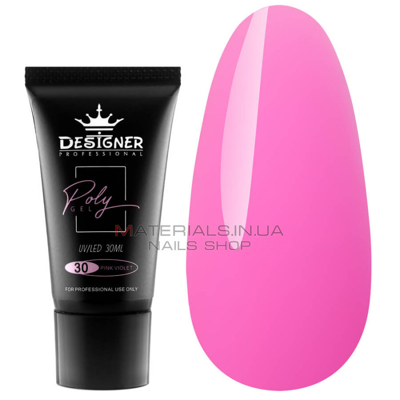 Полігель Designer Professional 30 мл. №030 Полігель Designer Professional 30 мл. №030