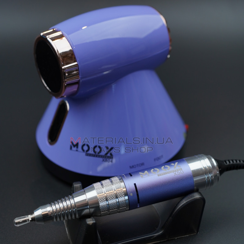Фрезер Мокс X804 (Purple) на 55 000 об./мин. и 80W. для маникюра и педикюра Фрезер Мокс X804 (Purple) на 55 000 об./мин. и 80W. для маникюра и педикюра