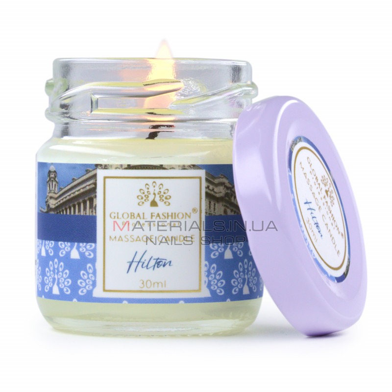 Массажная свеча Global Fashion, 30 ml, Hilton Массажная свеча Global Fashion, 30 ml, Hilton