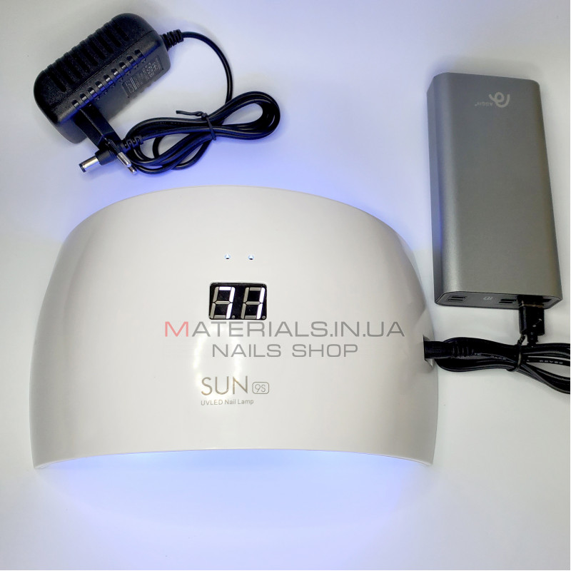 UV LED Лампа Sun 9s, 24Вт працює від Power Bank UV LED Лампа Sun 9s, 24Вт працює від Power Bank