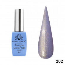 Гель лак Twilight Glitter 8 мл, 202