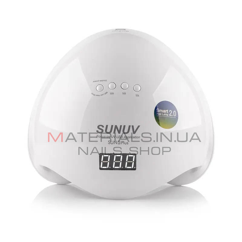 LED UV Лампа SUN 5 plus 48W White для манікюру (Оригінал)