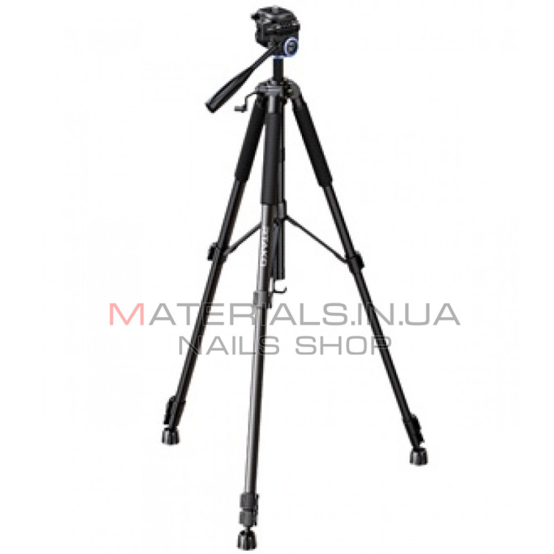 Штатив Tripod Rtako VT-860S, в комплекте переходник для кріплення ламп, багатофункціональний, 1,70 м, ¼