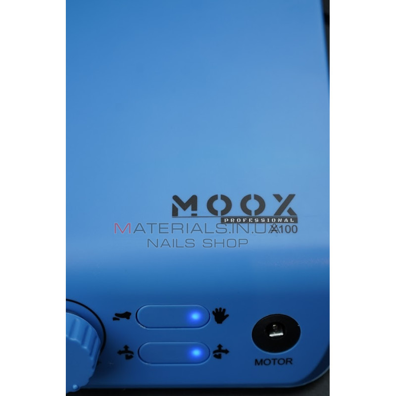 Фрезер Мокс X100 (Sky blue) на 45 000 об/хв. та 70W. для манікюру та педикюру