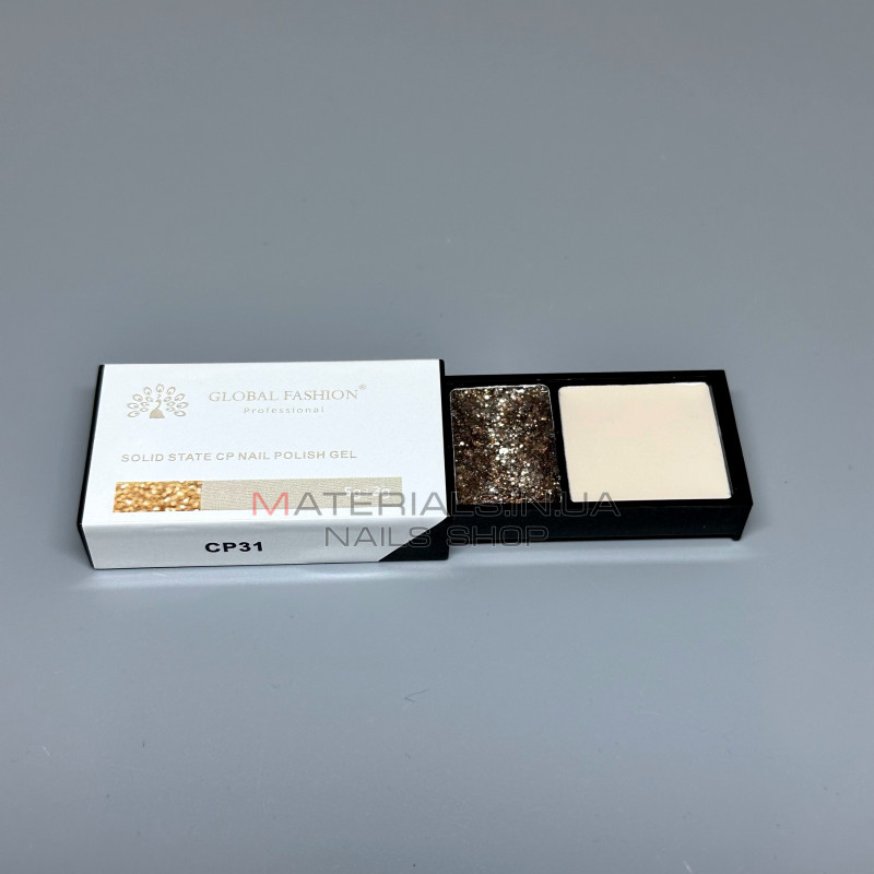 Твердий гель лак solid state CP nail polish gel (5г+3г), CP31 Твердий гель лак solid state CP nail polish gel (5г+3г), CP31