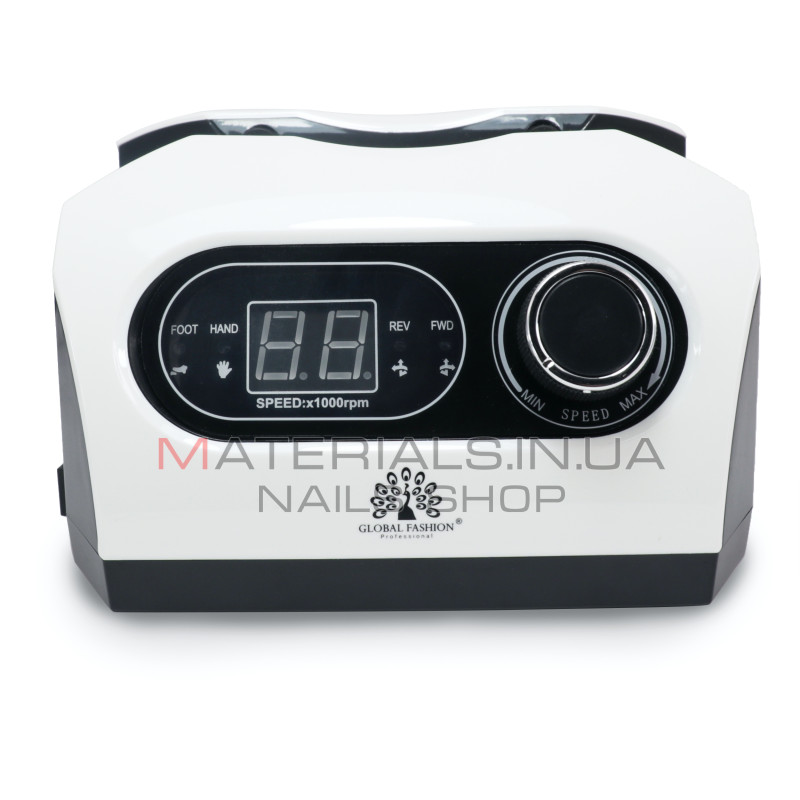 Апарат для манікюру та педикюру 45000 об., 65W, ZS-717 (білий)