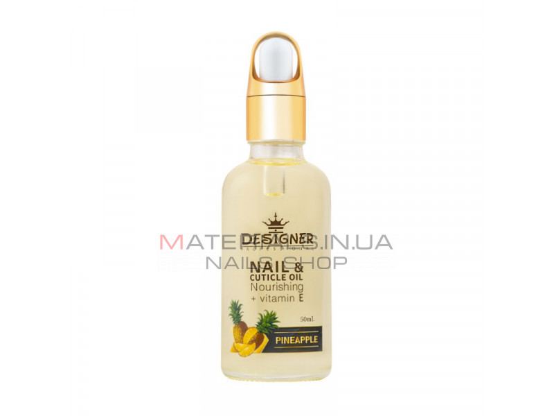 Олія для кутикули 50 мл. (Ананас №1) - Nail&Cuticle oil від Дизайнер