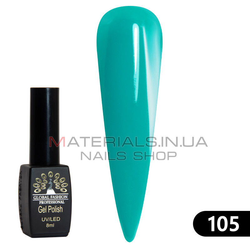 Гель лак BLACK ELITE 105, Global Fashion 8 мл