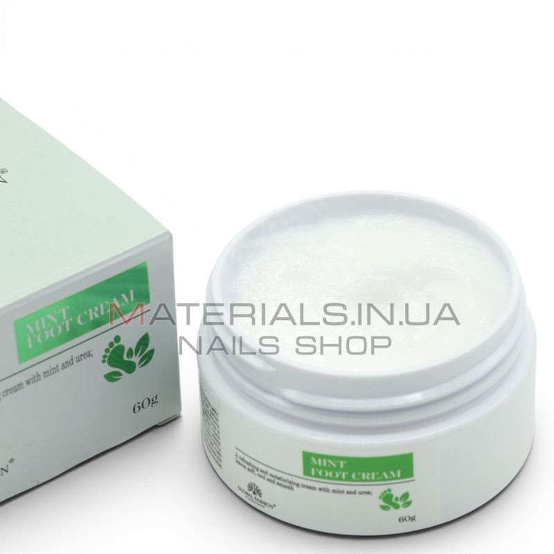 М'ятний крем для ніг Global Fashion Professional (Mint Foot Cream) 60 гр