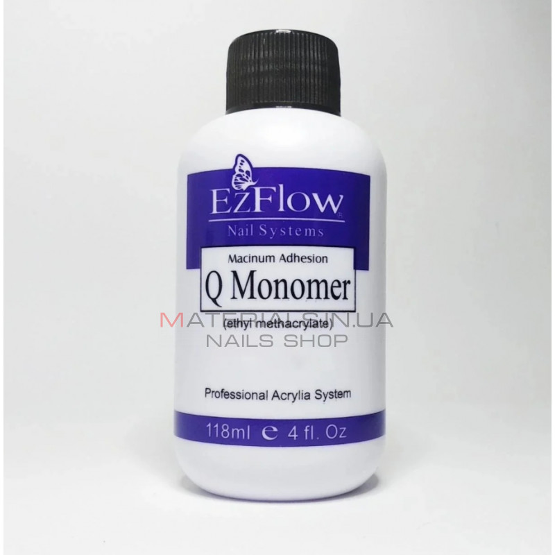 Мономер ліквід для акрилу EzFlow Q-Monomer, 118мл Мономер ліквід для акрилу EzFlow Q-Monomer, 118мл