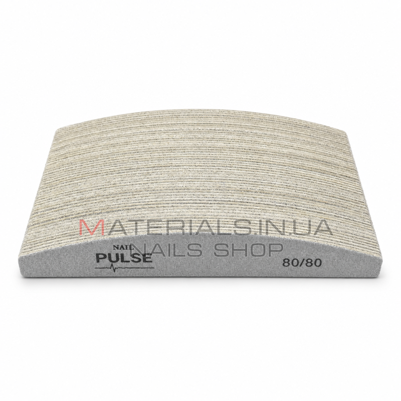 Упаковка пилок Nail Pulse 80/80 грит (25шт)