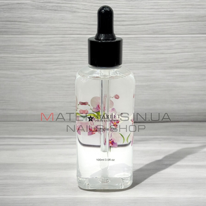 Сухе масло для кутикули Starlet Professional – Орхідея, 100 мл.