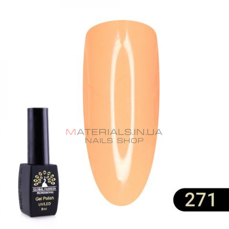Гель лак BLACK ELITE 271, Global Fashion 8 мл Гель лак BLACK ELITE 271, Global Fashion 8 мл