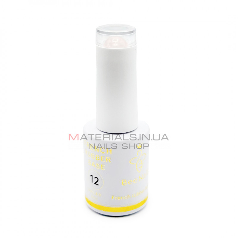 French Rubber base Hema free 12 Bee Nails, 8 ml French Rubber base Hema free 12 Bee Nails, 8 ml
