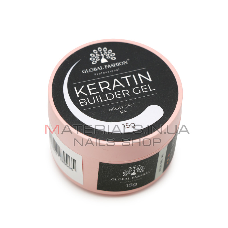 KERATIN BUILDER GEL, Global Fashion, 15 g, K4