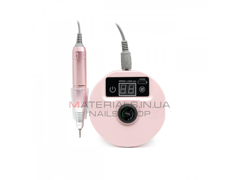 Аппарат для маникюра и педикюра ZS-226 pink, на аккумуляторе, 35000 об.