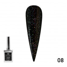 Топ із гліттером Galaxy Top Coat 08, 15 мл
