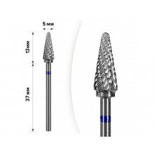 Твердосплавна фреза для зняття гель-лаку mART M-120 Ялинка Blue 5*13