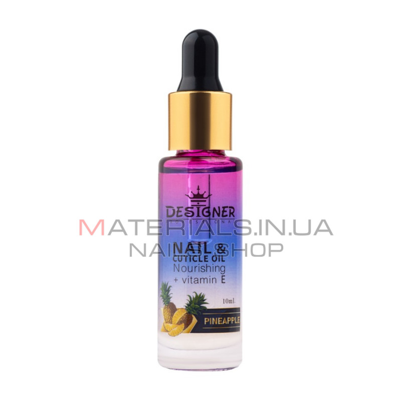 Олія для кутикули 10 мл. (Ананас №1) - Nail&Cuticle oil від Дизайнер