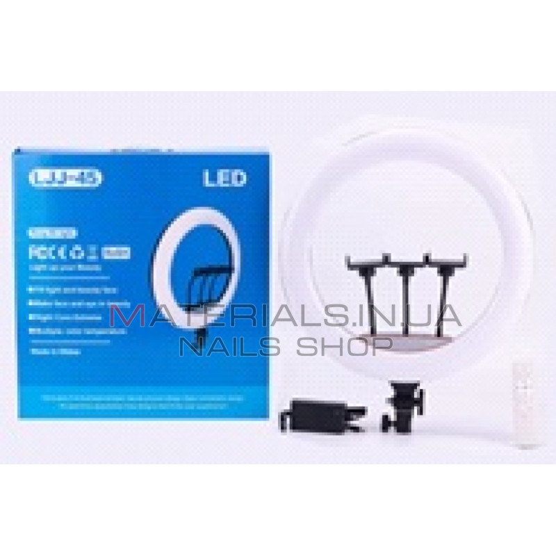 Лампа Кольцевая LED (45 cm) 416 Lights Rotary Switch LJJ-45