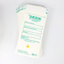 Крафт пакеты белые Dezik 75х150мм, 100шт