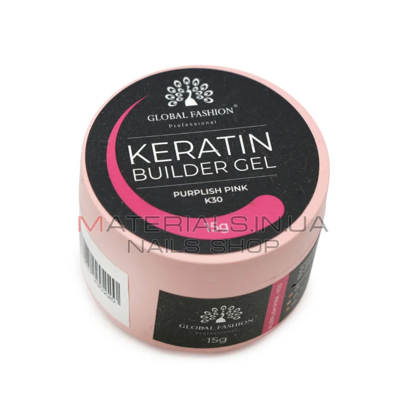 KERATIN BUILDER GEL, Global Fashion, 15 g, K30