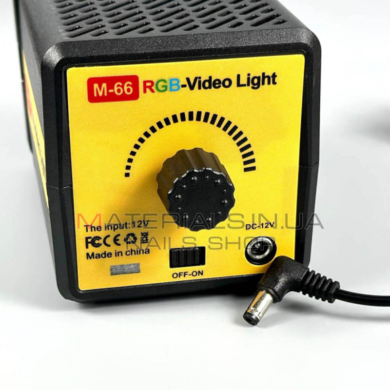 LED-відеосвітло M-66, RGB