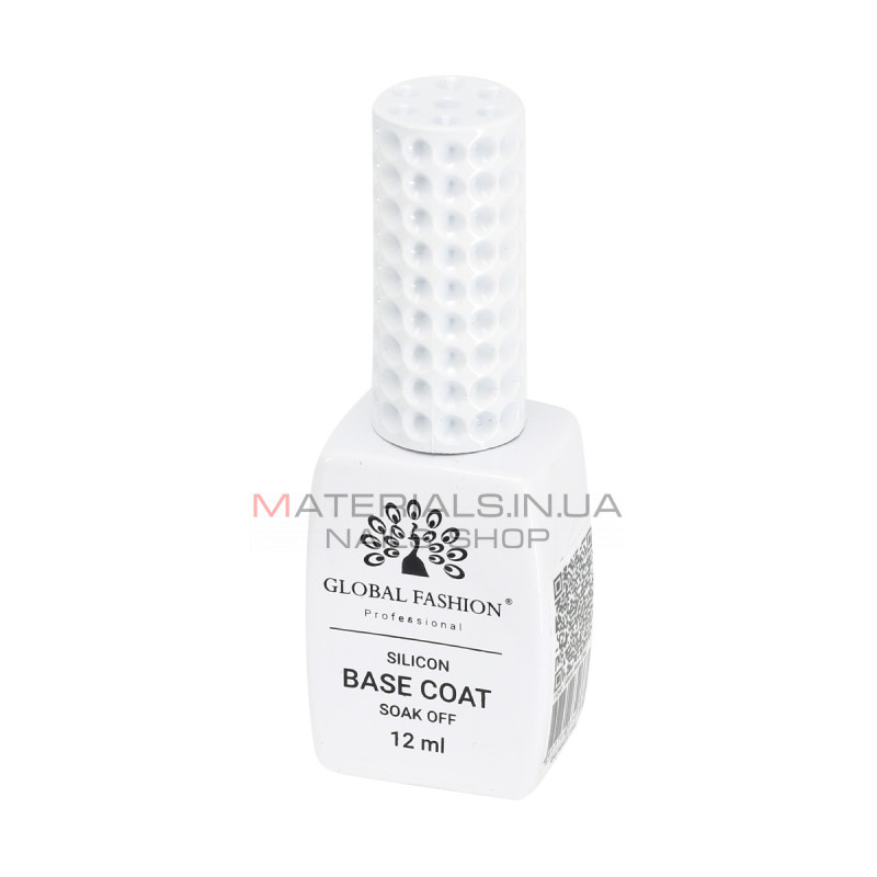Силиконовая база, Silicon Base Coat от Global Fashion 12 мл Силиконовая база, Silicon Base Coat от Global Fashion 12 мл