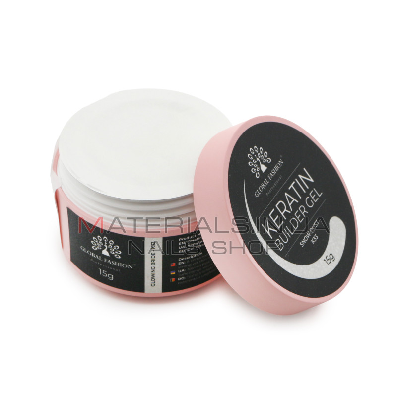 KERATIN BUILDER GEL, Global Fashion, 15 g, K33