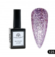 Гель лак Global Fashion, Gel polish 15 ml, 125