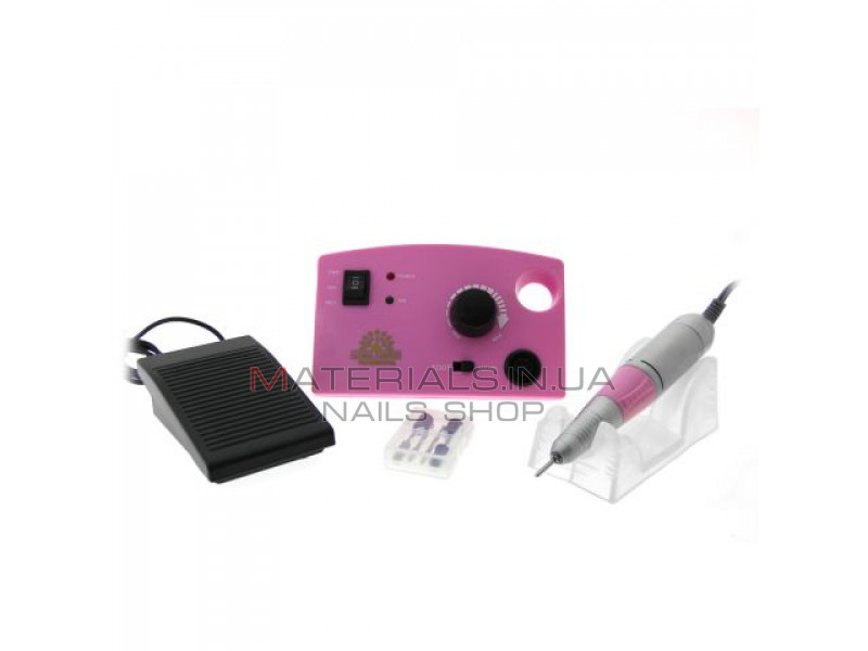 Аппарат для маникюра и педикюра 35000 оборотов 65Вт 868 -2 Global, розовый
