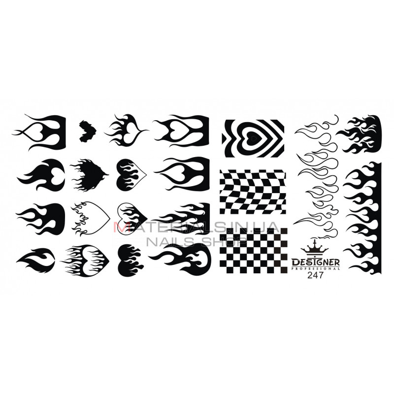 Диск для стемпінгу Designer металевий (12x6 см) №247