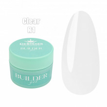Builder Gel 15 мл., Дизайнер (Моделирующий гель) R1 Clear