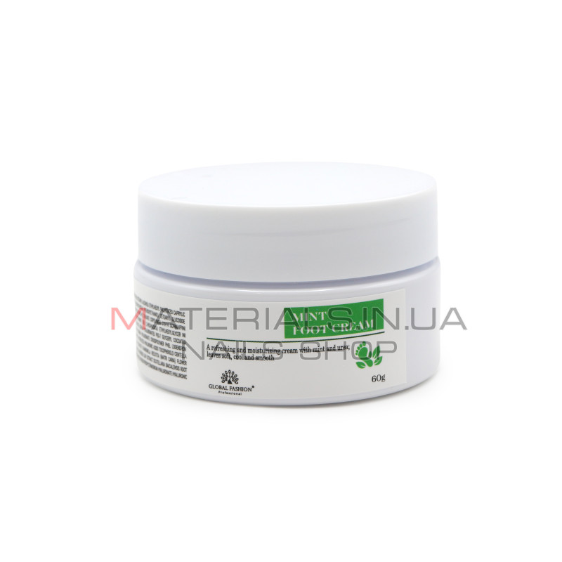 М'ятний крем для ніг Global Fashion Professional (Mint Foot Cream) 60 гр