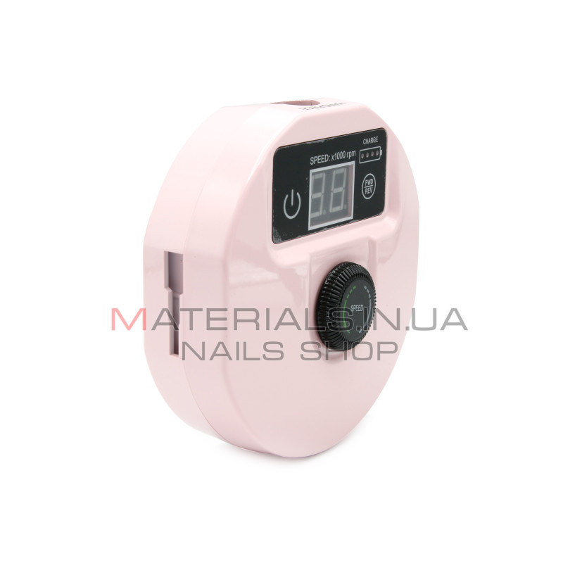 Апарат для манікюру і педикюру ZS-226 pink, на акумуляторі, 35000 об