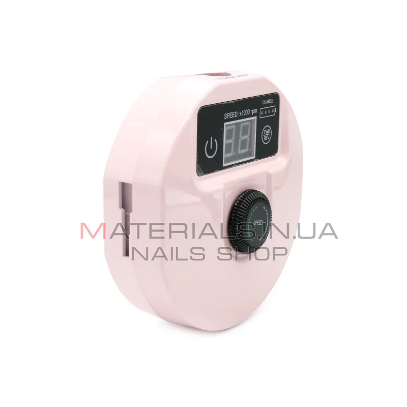 Аппарат для маникюра и педикюра ZS-226 pink, на аккумуляторе, 35000 об.