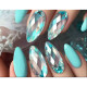 Diamond Fast Gel Tips (DF5 Almond small) - гелеві типси Дизайнер 120 шт/уп