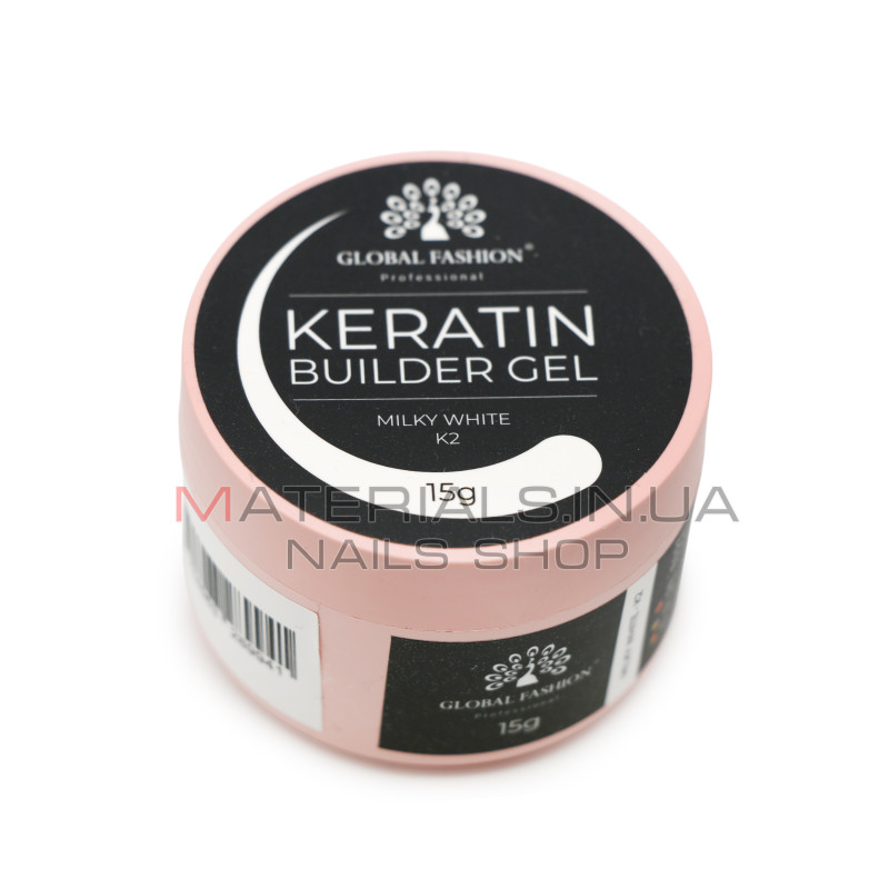 KERATIN BUILDER GEL, Global Fashion, 15 g, K2
