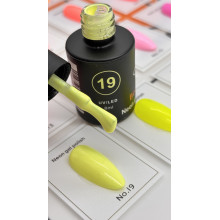 Гель-лак неоновый для ногтей Bee Nails neon gel polish, №19