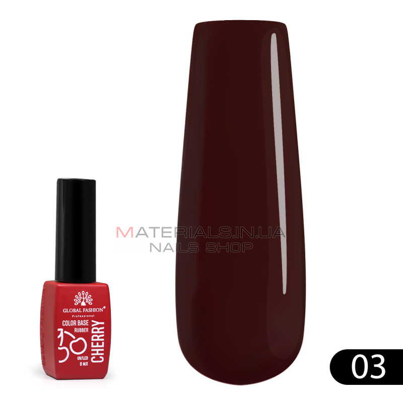 Каучукова база Color Cherry 8 мл, 03