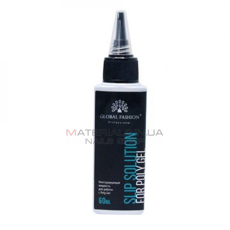 Рідина для роботи із полігелем Poly Gel (SLIP SOLUTION) Global Fashion, 60мл