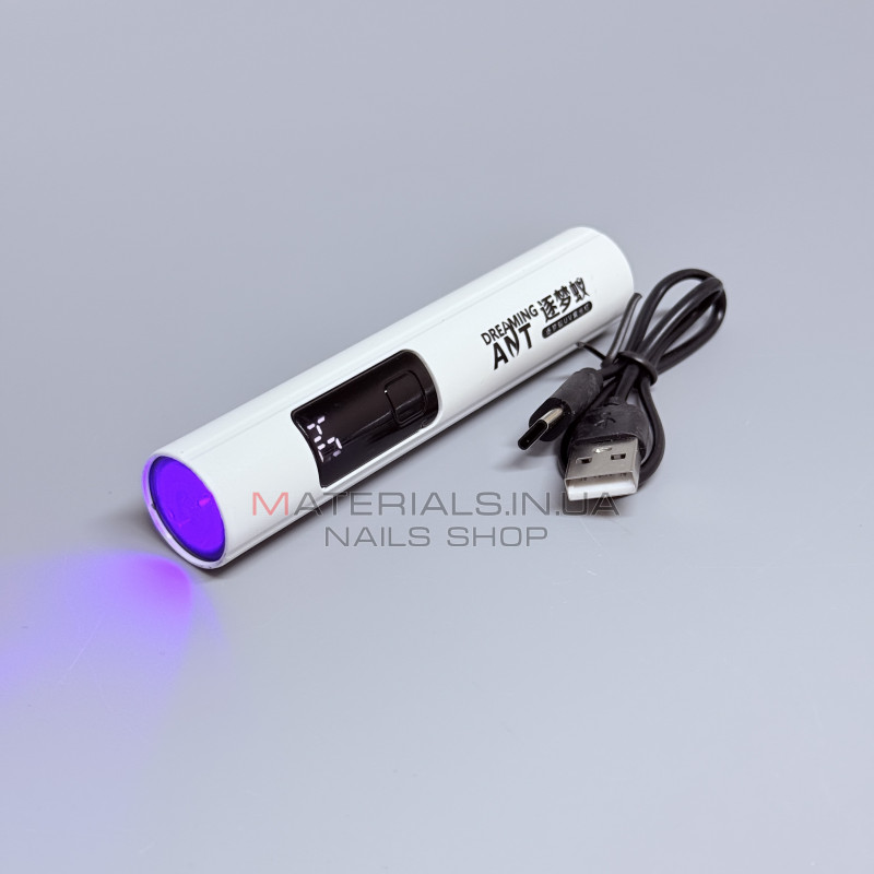 Портативная UV-лампа для маникюра ZMY-068 с аккумулятором и зарядкой Type-C