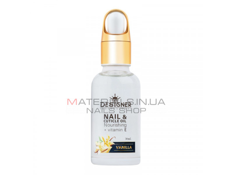 Олія для кутикули 30 мл. (Ваніль №9) - Nail&Cuticle oil від Дизайнер