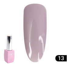 Кольорова френч база для гель лаку Global Fashion, Color French Base Coat 8 мл, 13