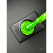Гель лак Glow in the dark 453 Дизайнер (9мл.) - люминесцентный (светится в темноте)