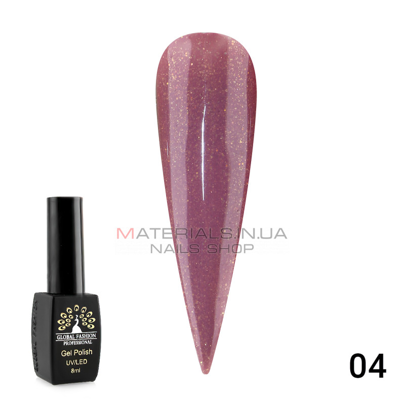 Гель лак Opal Global Fashion 8 мл, 04 Гель лак Opal Global Fashion 8 мл, 04