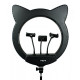 Лампа кольцевая "Черная кошка" диаметр 2 RK 45