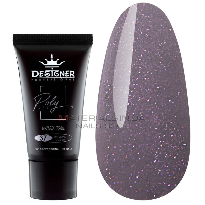 Полігель Designer Professional, 30мл. №037 Полігель Designer Professional, 30мл. №037