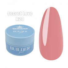Builder Gel 30 мл., Дизайнер (Моделирующий гель) R20 Secret Love