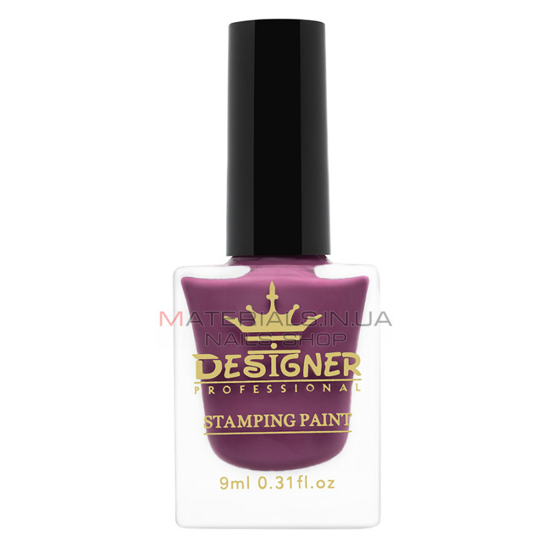 Stamping Paint Лак-фарба для стемпінгу Designer Professional, 9 мл. №09 Stamping Paint Лак-фарба для стемпінгу Designer Professional, 9 мл. №09